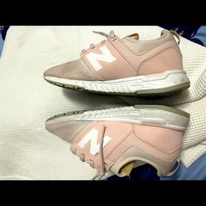 New Balance pink revlite sneakers, size 8